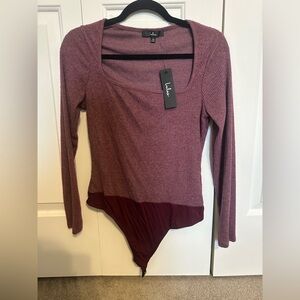 Lulus Purple Bodysuit